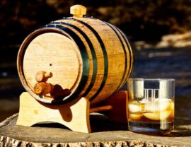 Eikenhouten Rijpingsvat voor Whisky en Rum | 1, 1,5, 3 of 5 liter