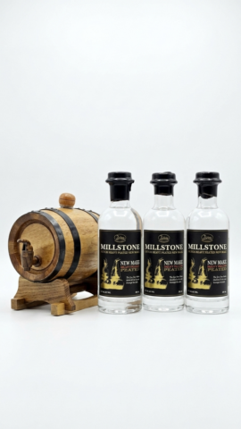 Whisky Rijpingsvat met Gepiekte Millstone New Make – 1,5L Kit
